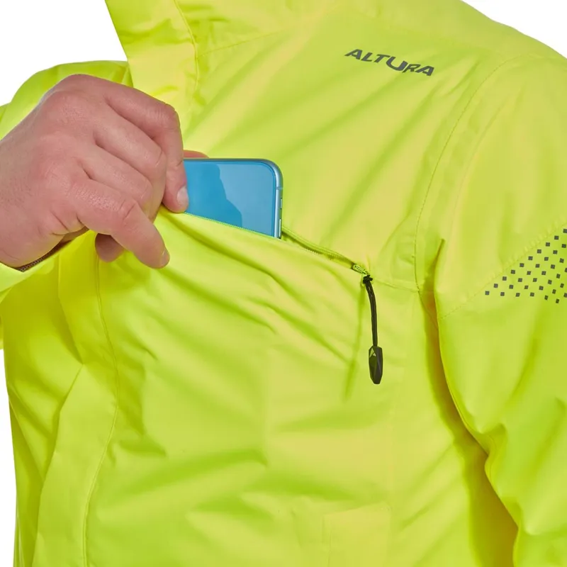 Altura Men's Nevis Nightvision Jacket Yellow-5